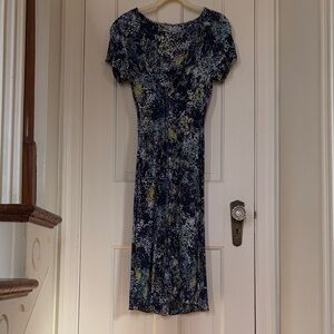 Floral Short Sleeve Dress